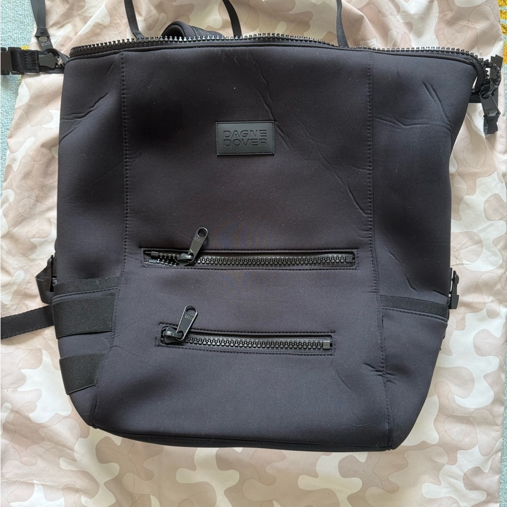 Dagne Dover Black Indi Diaper Bag Large